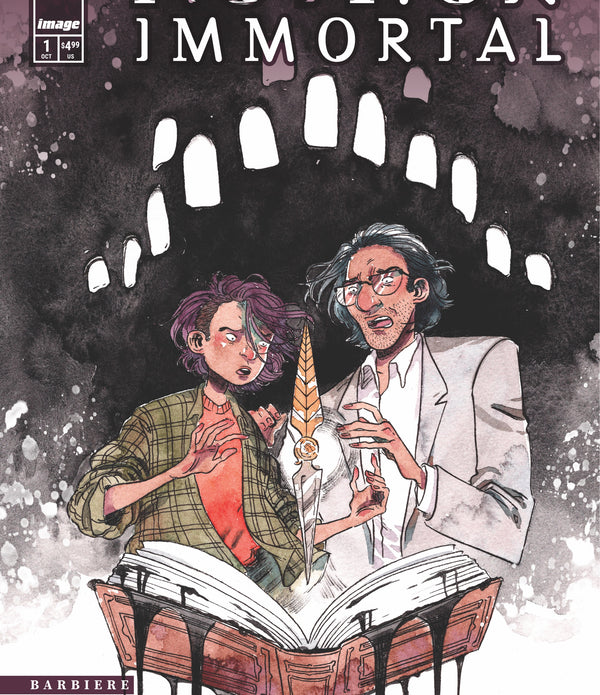 AUTHOR IMMORTAL #1 CVR A MORGAN BEEM