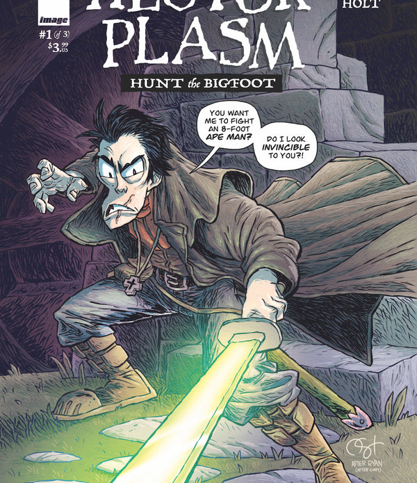 HECTOR PLASM HUNT THE BIGFOOT #1 (OF 3) CVR B DEREK HUNTER VAR (MR)