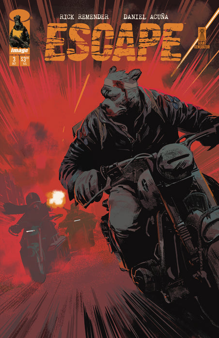 ESCAPE #3 CVR A DANIEL ACUNA