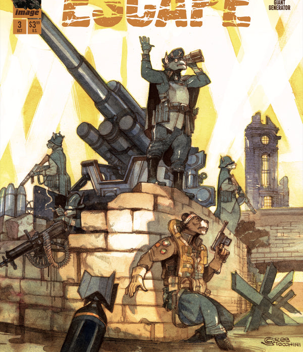 ESCAPE #3 CVR B INC 1:20 GREG TOCCHINI VAR