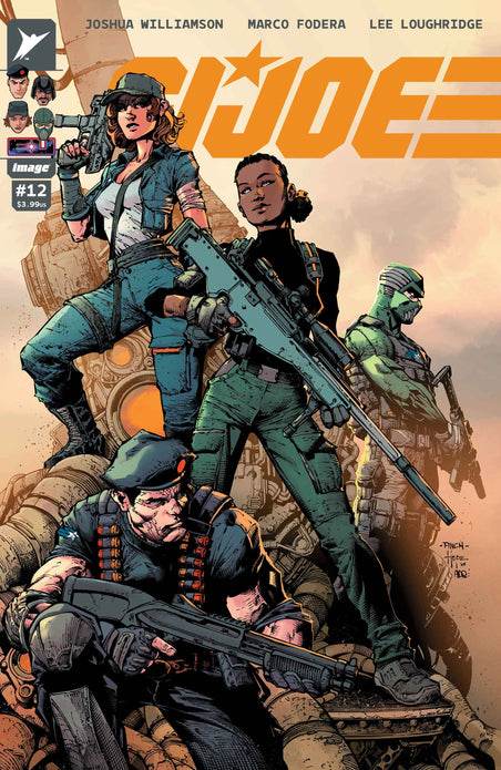 GI JOE #12 CVR E INC 1:50 DAVID FINCH & SANDRA HOPE VAR