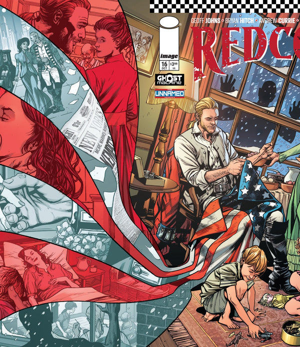 REDCOAT #16 CVR A BRYAN HITCH & BRAD ANDERSON WRAPAROUND