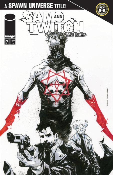 SPAWN SAM AND TWITCH CASE FILES #20 CVR B VON RANDAL VAR