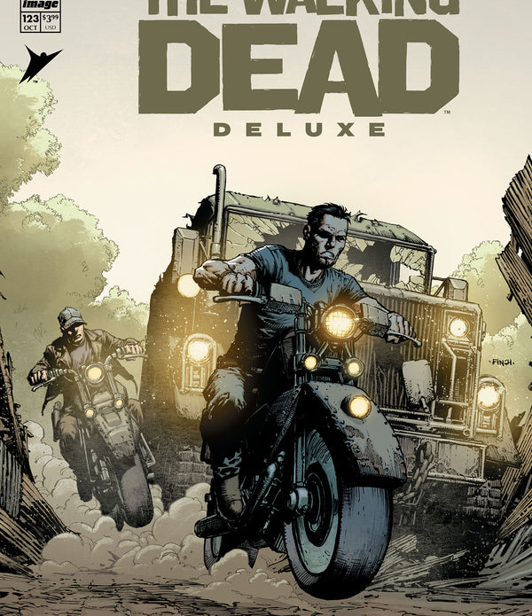 WALKING DEAD DELUXE #123 CVR A DAVID FINCH & DAVE MCCAIG (MR)