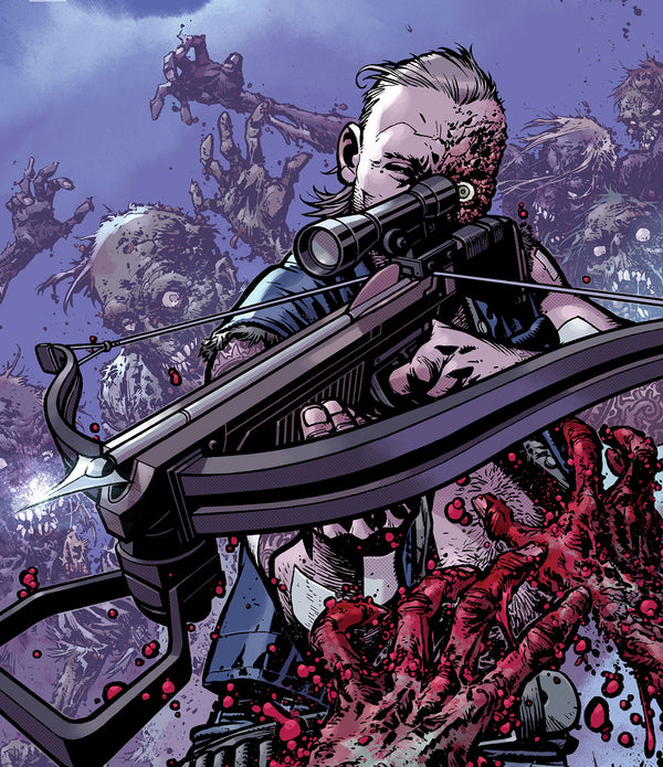WALKING DEAD DELUXE #123 CVR C ZACH HOWARD & NELSON DANIEL CONNECTING VAR (MR)