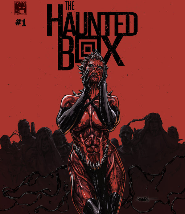 HAUNTED BOX #1 CVR A DAMIAN TORRES SPOT UV (MR)