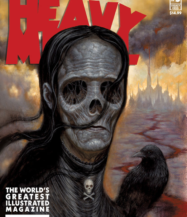 HEAVY METAL MAGAZINE #3 CVR B CHET ZAR VAR (MR)
