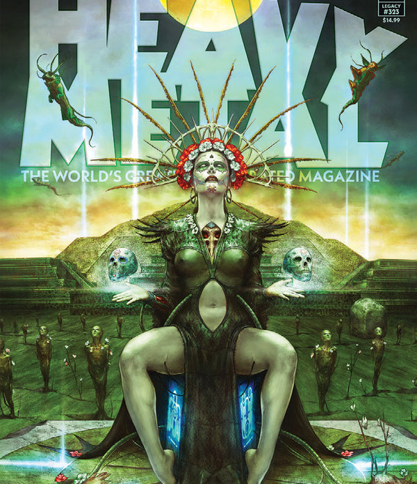 HEAVY METAL MAGAZINE #3 CVR C AUGUSTIN ALLESSIO VAR (MR)