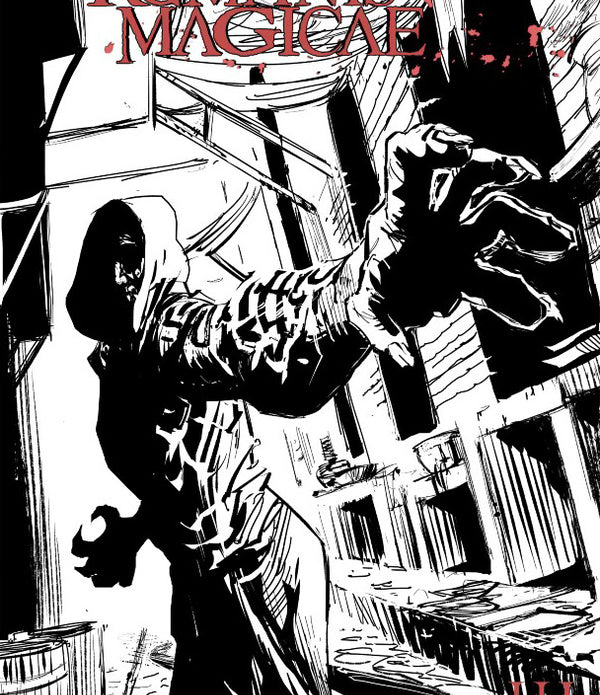 ROMANIS MAGICAE #3 (OF 4) CVR B PAUL PEART SMITH BLACK WHITE AND RED VAR