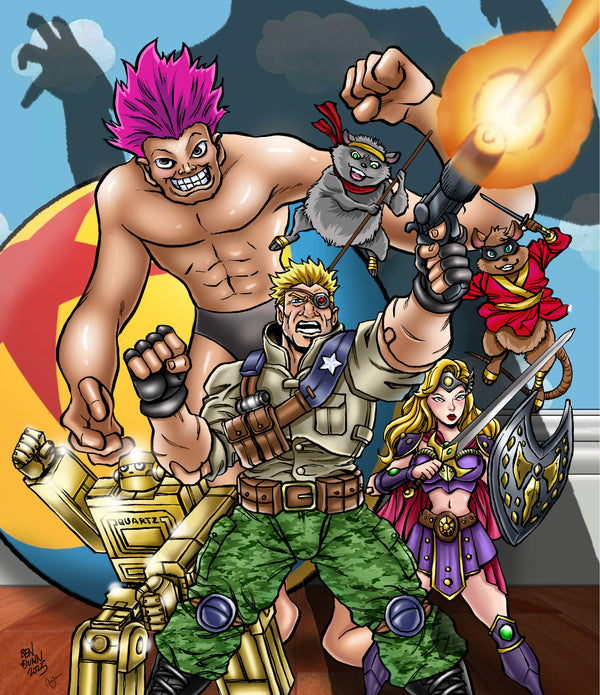 TOY BOX GUARDIANS #1 CVR B BEN DUNN LUNAR EXCLUSIVE VAR (ONE SHOT)