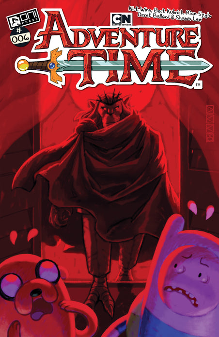 ADVENTURE TIME (SCADENZA PREORDINE (AAAA/MM/GG):) #6 CVR E INC 1:20 DEREK KIRK KIM VAR