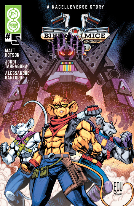 BIKER MICE FROM MARS (SCADENZA PREORDINE (AAAA/MM/GG):) #5 CVR A EDU SOUZA
