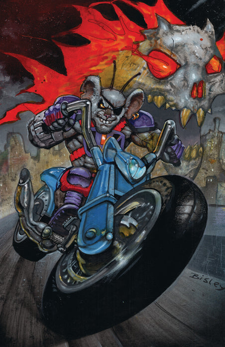BIKER MICE FROM MARS (SCADENZA PREORDINE (AAAA/MM/GG):) #5 CVR E INC 1:20 SIMON BISLEY FULL ART VIRGIN VAR