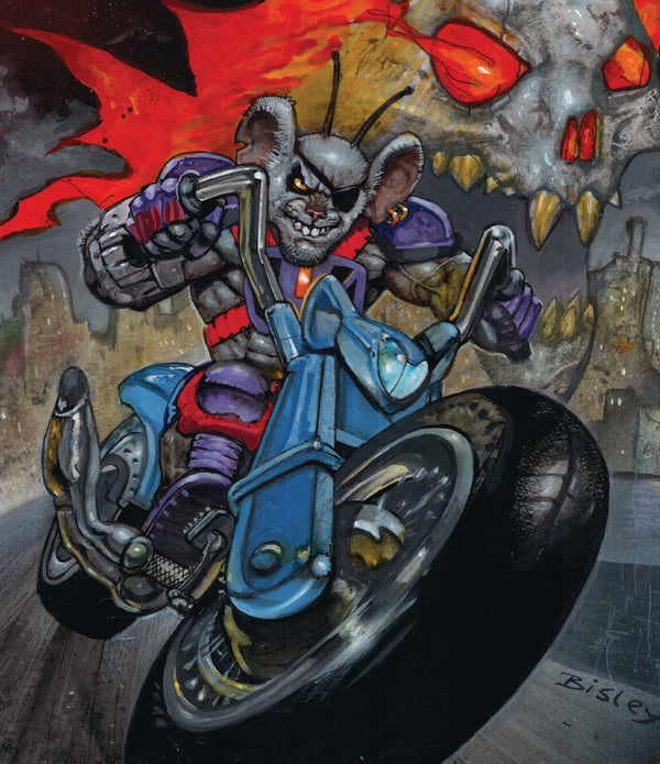 BIKER MICE FROM MARS (SCADENZA PREORDINE (AAAA/MM/GG):) #5 CVR E INC 1:20 SIMON BISLEY FULL ART VIRGIN VAR
