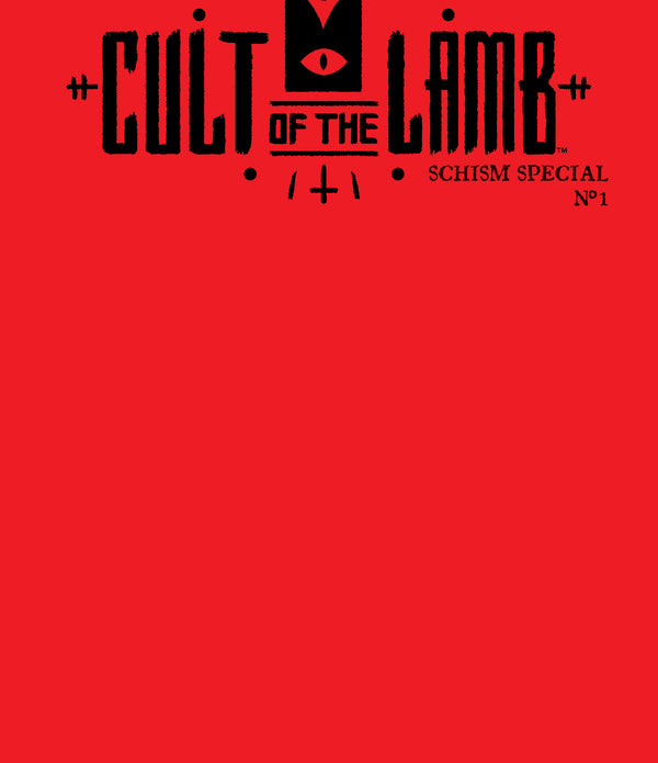 CULT OF THE LAMB SCHISM SPECIAL #1 (ONE SHOT) CVR C RED BLANK SKETCH VAR