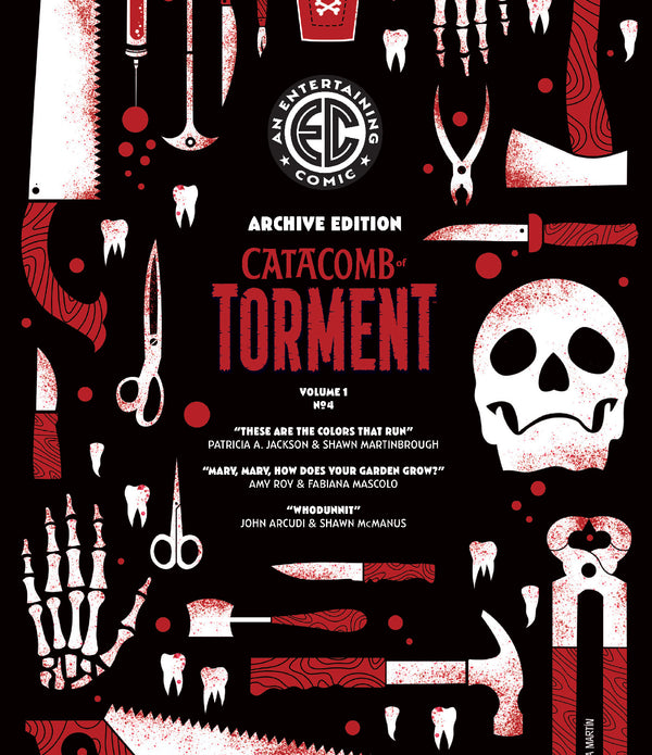 EC CATACOMB OF TORMENT #4 CVR E INC 1:50 PATRICIA MARTIN EC ARCHIVE EDITION VAR