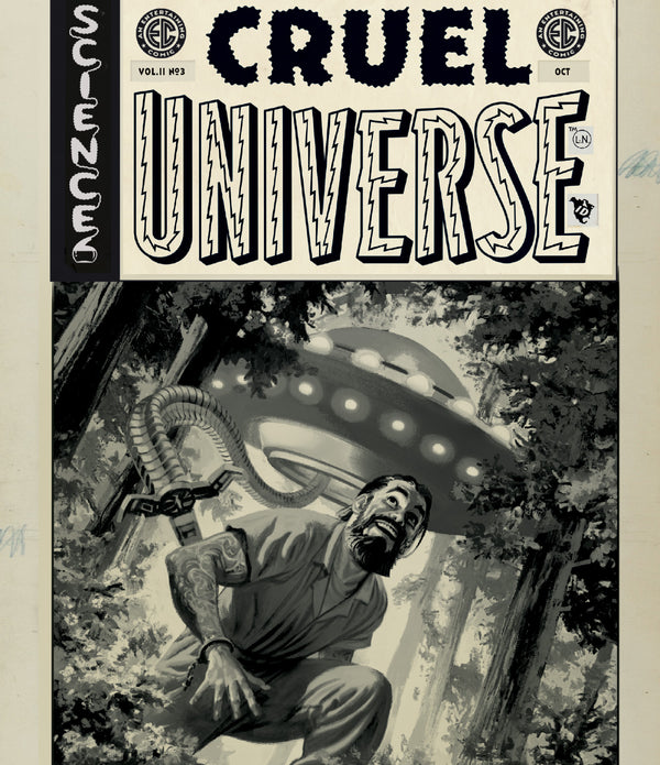 EC CRUEL UNIVERSE 2 #3 (OF 12) CVR D INC 1:20 GREG SMALLWOOD B&W ARTIST EDITION VAR