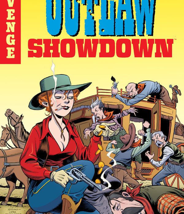EC OUTLAW SHOWDOWN #1 CVR D INC 1:10 SHAWN MCMANUS EC HOMAGE VAR