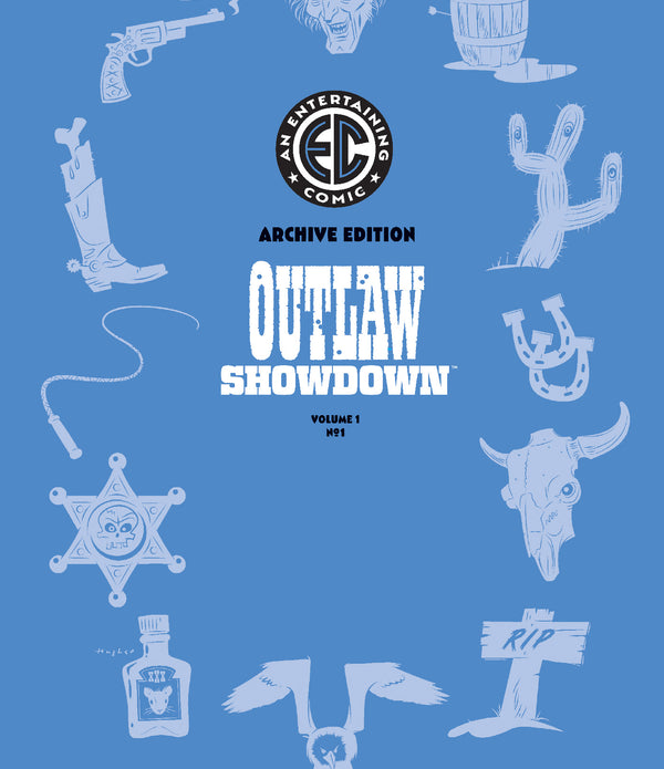 EC OUTLAW SHOWDOWN #1 CVR F INC 1:50 RIAN HUGHES EC ARCHIVE EDITION VAR