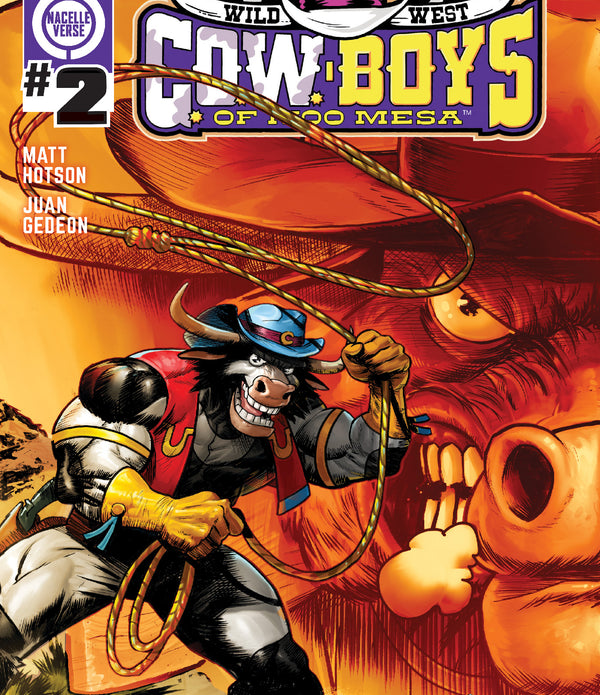 WILD WEST COW-BOYS OF MOO MESA #2 (OF 4) CVR A JUAN GEDEON