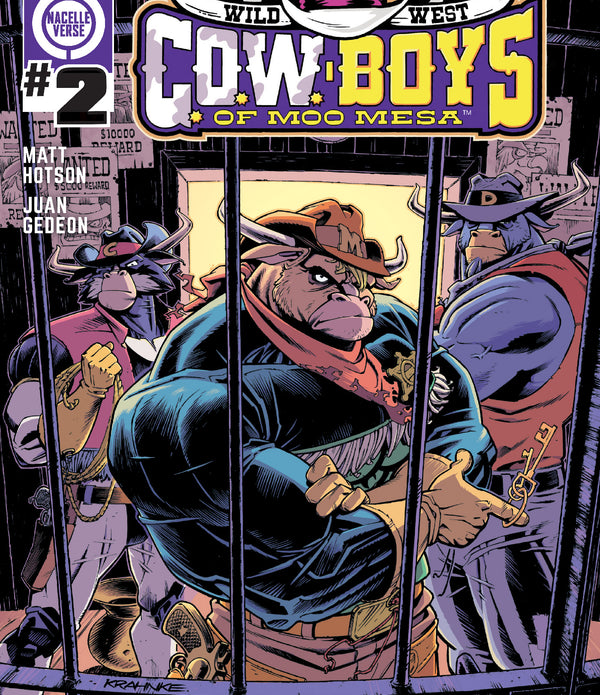 WILD WEST COW-BOYS OF MOO MESA #2 (OF 4) CVR B ANDREW KRAHNKE VAR