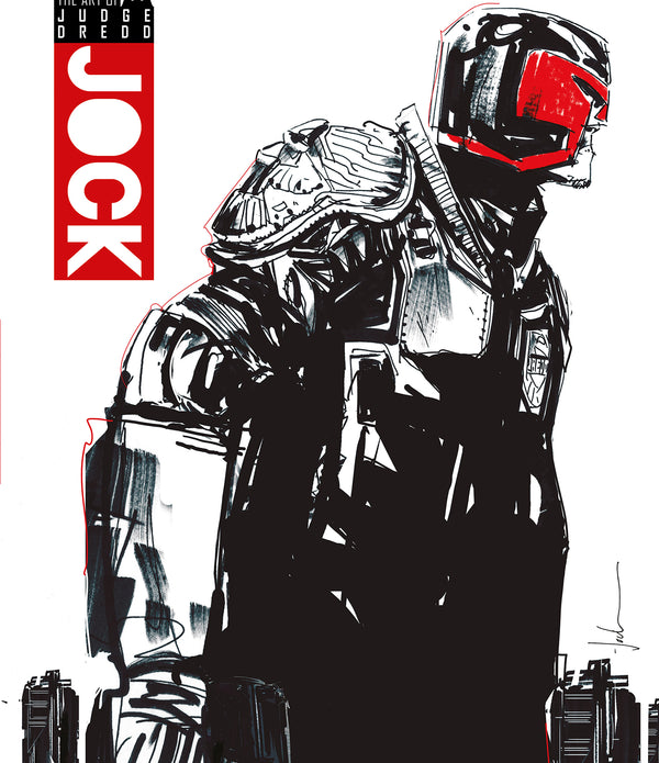 ART OF JUDGE DREDD BY JOCK HC
