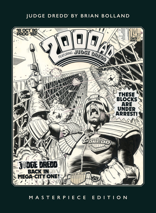 JUDGE DREDD TP BRIAN BOLLAND MASTERPIECE EDITION Previously Solicited Through Diamond