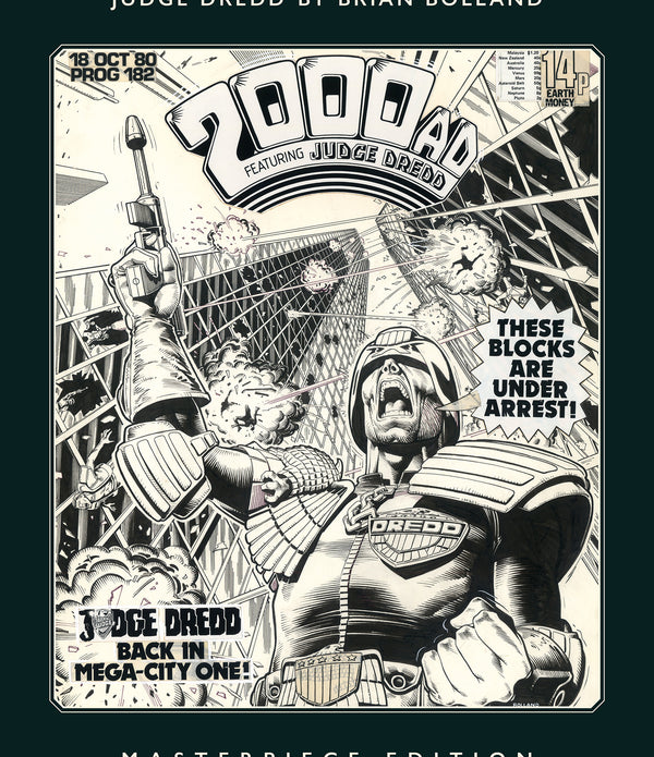 JUDGE DREDD TP BRIAN BOLLAND MASTERPIECE EDITION Previously Solicited Through Diamond