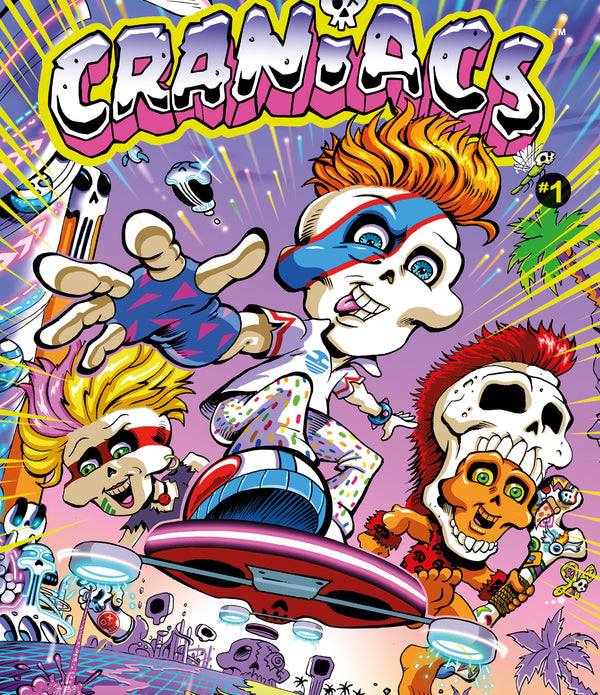 CRANIACS #1 (OF 4) CVR E JOE SIMKO EXCLUSIVE TRADING CARD BY JOE SIMKO VAR