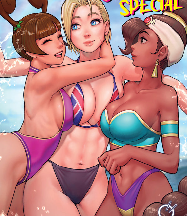 SCADENZA PREORDINE (AAAA/MM/GG): STREET FIGHTER & FRIENDS SWIMSUIT SPECIAL #1 (ONE SHOT) CVR B QUASIMODOX VAR
