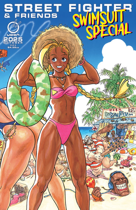SCADENZA PREORDINE (AAAA/MM/GG): STREET FIGHTER & FRIENDS SWIMSUIT SPECIAL #1 (ONE SHOT) CVR E INC 1:5 KINU NISHIMURA VAR
