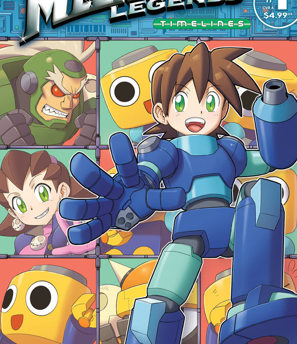 MEGA MAN LEGENDS TIMELINES #1 (ONE SHOT) CVR A MIC FONG