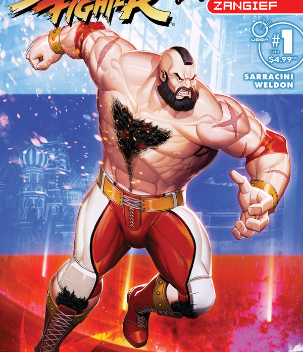 STREET FIGHTER MASTERS ZANGIEF #1 (ONE SHOT) CVR A GENZOMAN