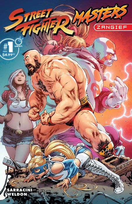 STREET FIGHTER MASTERS ZANGIEF #1 (ONE SHOT) CVR B MATTHEW WELDON VAR