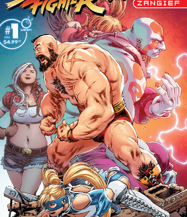 STREET FIGHTER MASTERS ZANGIEF #1 (ONE SHOT) CVR B MATTHEW WELDON VAR