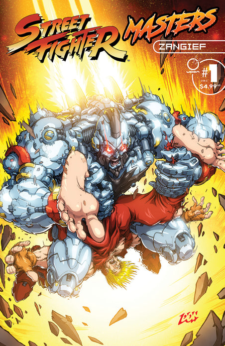 STREET FIGHTER MASTERS ZANGIEF #1 (ONE SHOT) CVR C INC 1:5 DON FIGUEROA VAR