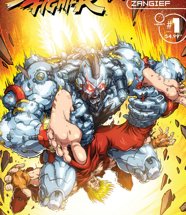 STREET FIGHTER MASTERS ZANGIEF #1 (ONE SHOT) CVR C INC 1:5 DON FIGUEROA VAR