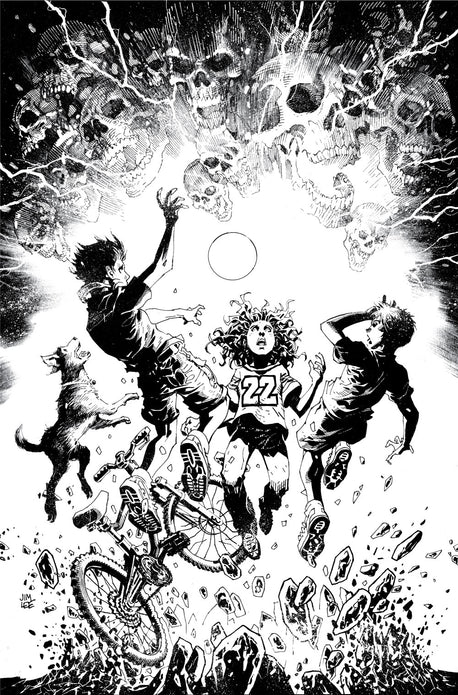 ASCENCIA #30 CVR C 1:50 INC JIM LEE B&W VIRGIN VAR (MR)