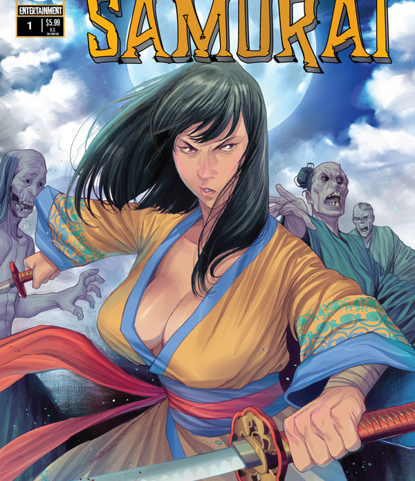 DEAD SAMURAI #1 2ND PTG CVR D 1:25 INC WILTON SANTOS VAR (MR)