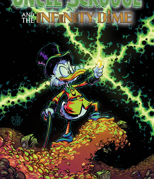 UNCLE SCROOGE INFINITY DIME #1 SKOTTIE YOUNG VAR.