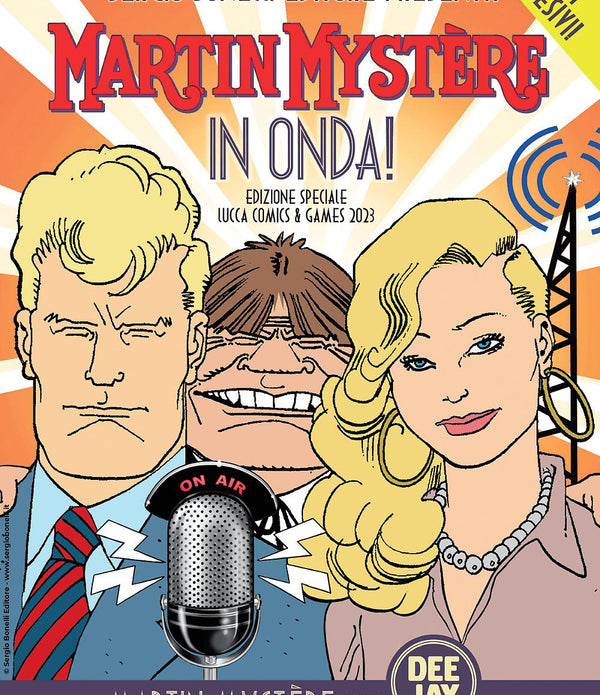 MARTIN MYSTERE IN ONDA VARIANT LUCCA 2023