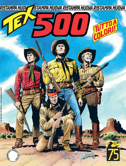 TEX NUOVA RISTAMPA 500 - UOMINI IN FUGA