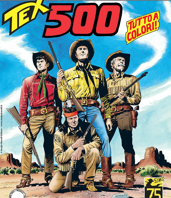 TEX NUOVA RISTAMPA 500 - UOMINI IN FUGA