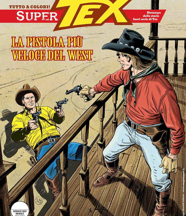 SUPER TEX 27 - LA PISTOLA PIÙ VELOCE DEL WEST
