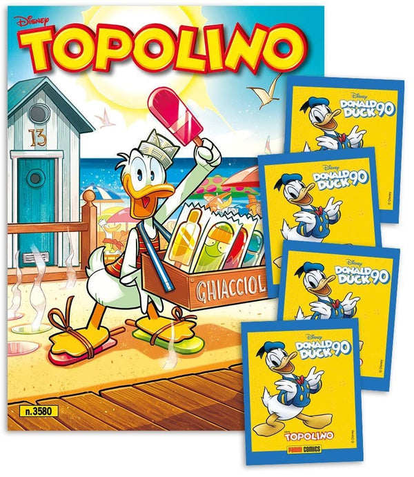 TOPOLINO 3580 + 4 BUSTINE