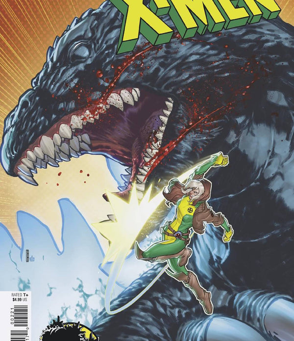 UNCANNY X-MEN #2 DAVID BALDEON GODZILLA VAR