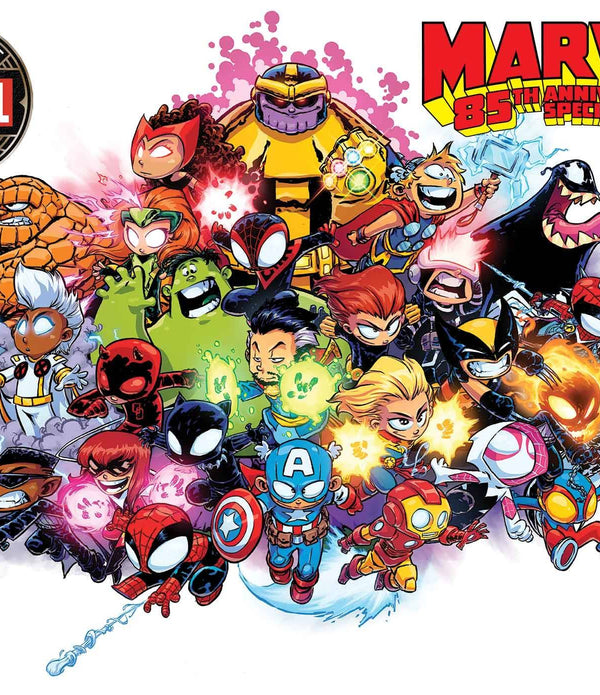 MARVEL 85TH ANN SPECIAL SKOTTIE YOUNG WRAPAROUND VAR