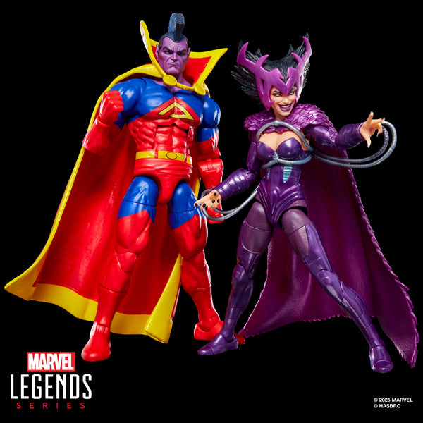 AVENGERS LEGENDS X-MEN - DEATHBIRD & MARVEL'S GLADIATOR - ACTION FIGURE 15CM