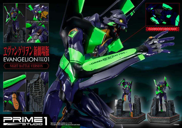 Nge Test Type 01 Night Battle Ver Statue