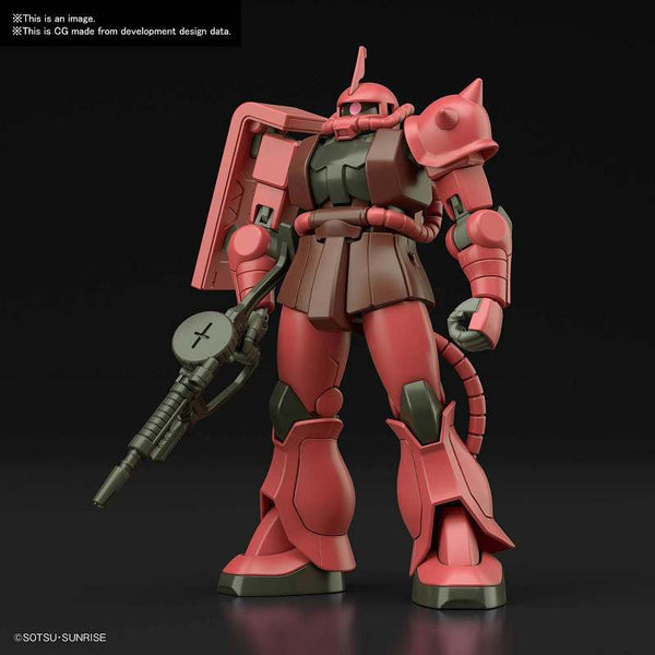 HG MODEL KIT ZAKU II MS-06S 1/144